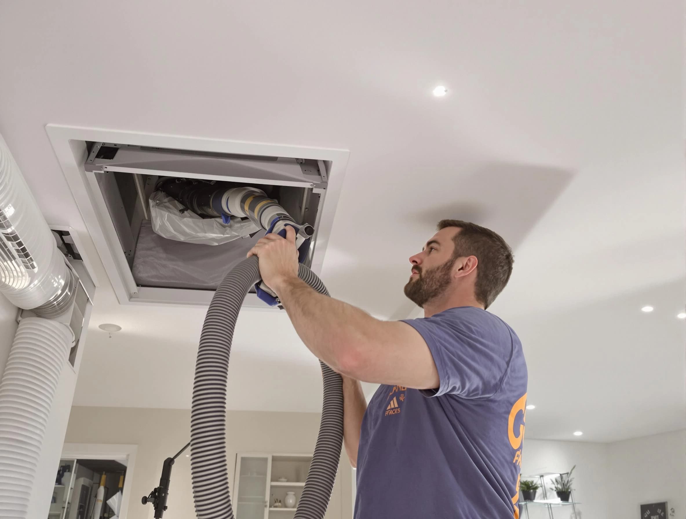 Precision indoor duct cleaning by Sandy Air Duct Cleaning in Sandy