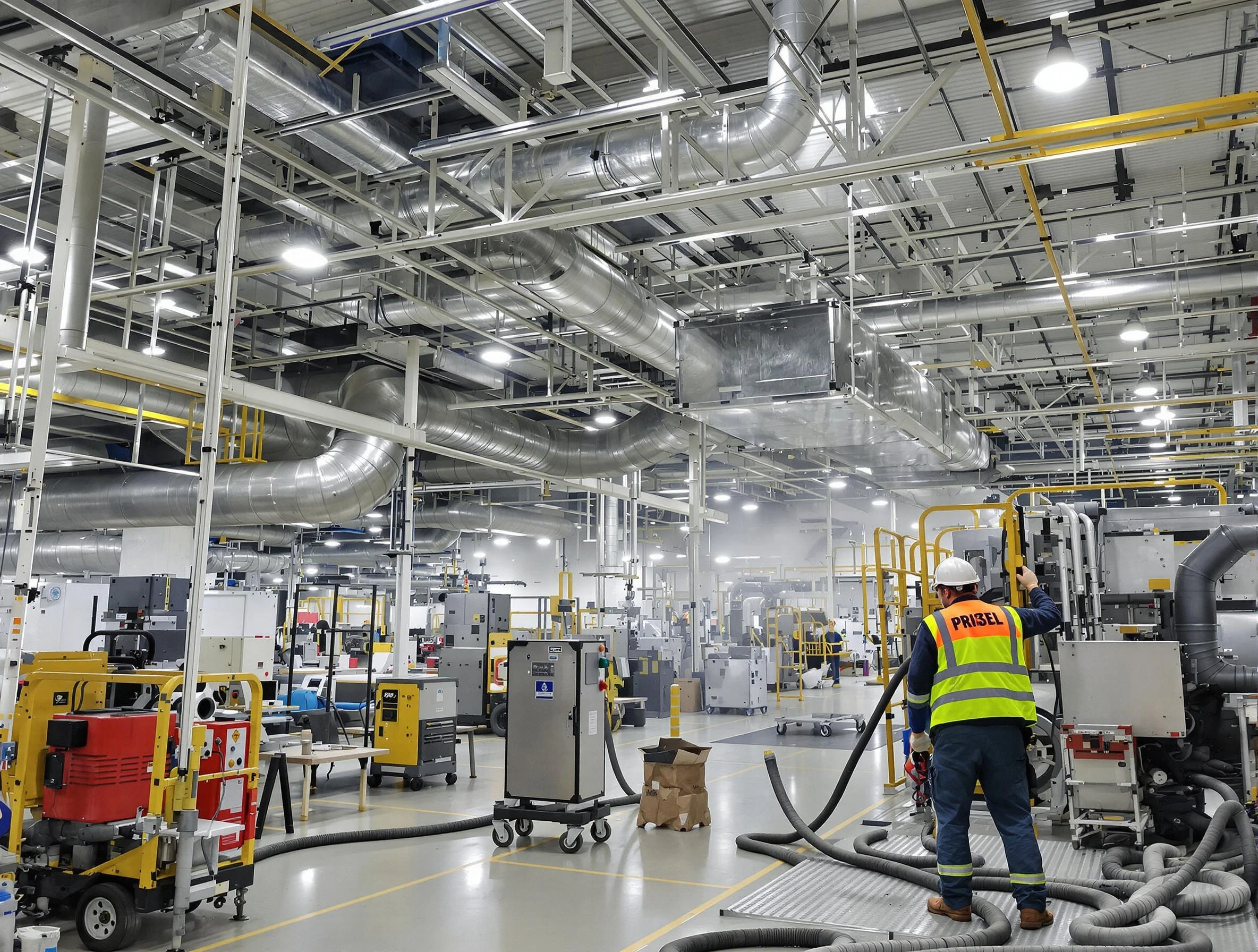 Industrial Duct Cleaning in Sandy