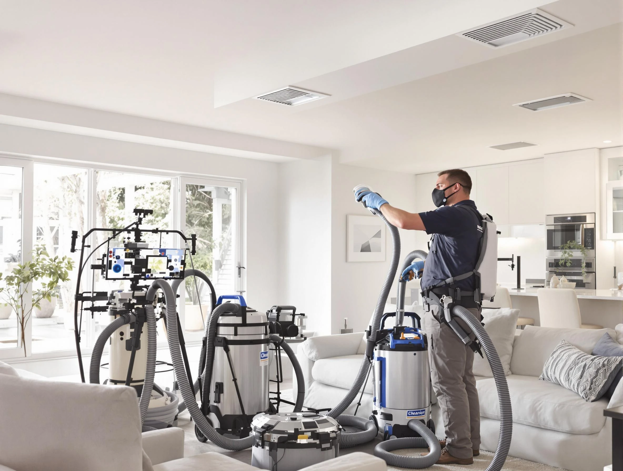 Professional AC duct cleaning by Sandy Air Duct Cleaning in Sandy