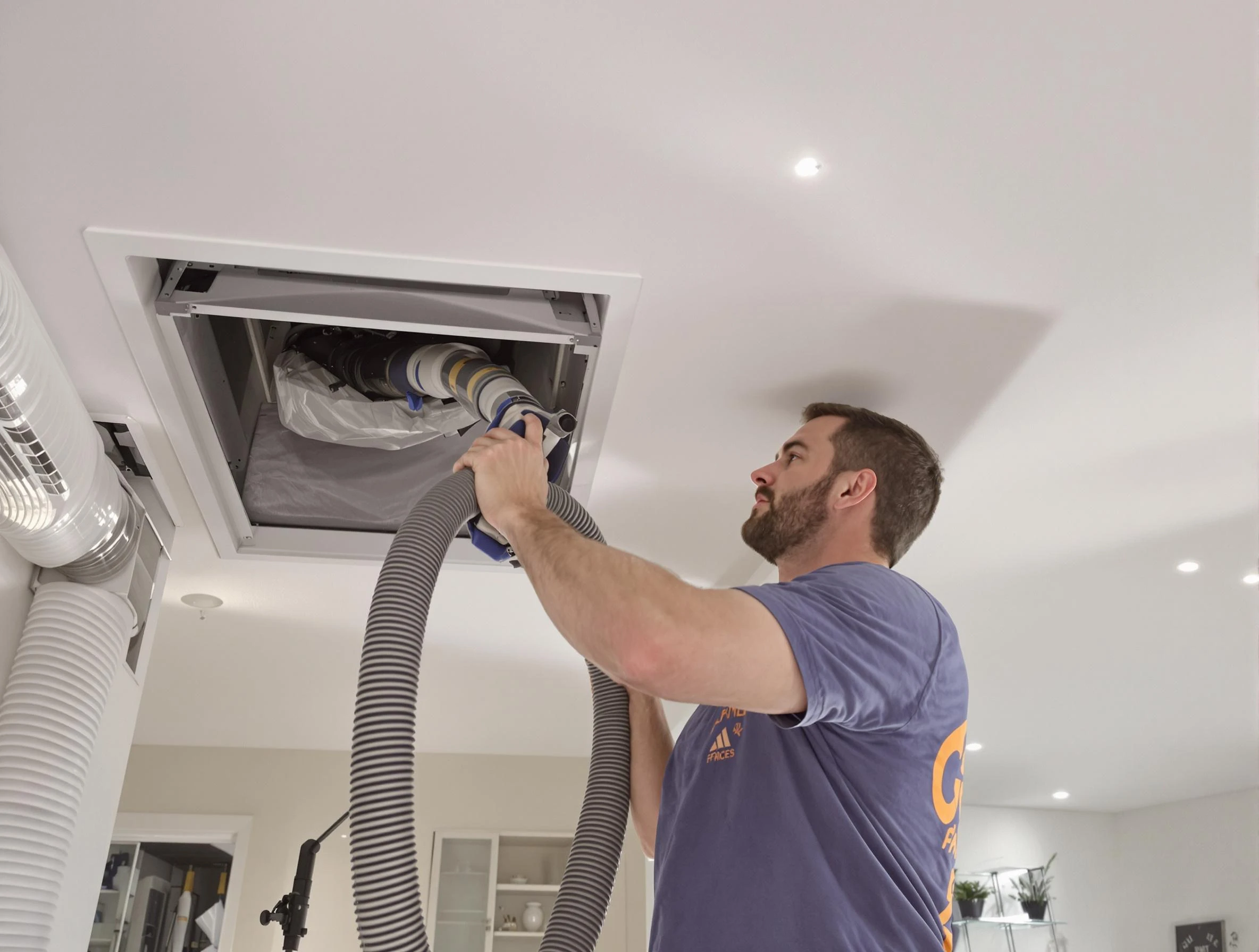 Precision indoor duct cleaning by Sandy Air Duct Cleaning in Sandy
